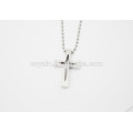 Collier en argent et en argent sterling en acier inoxydable